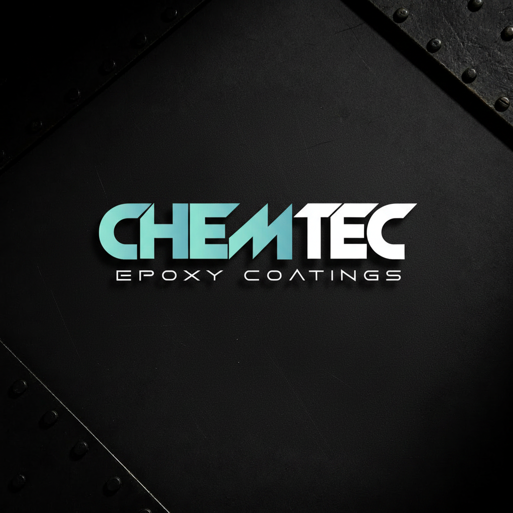 ChemTec Logo - Dark Industrial Background
